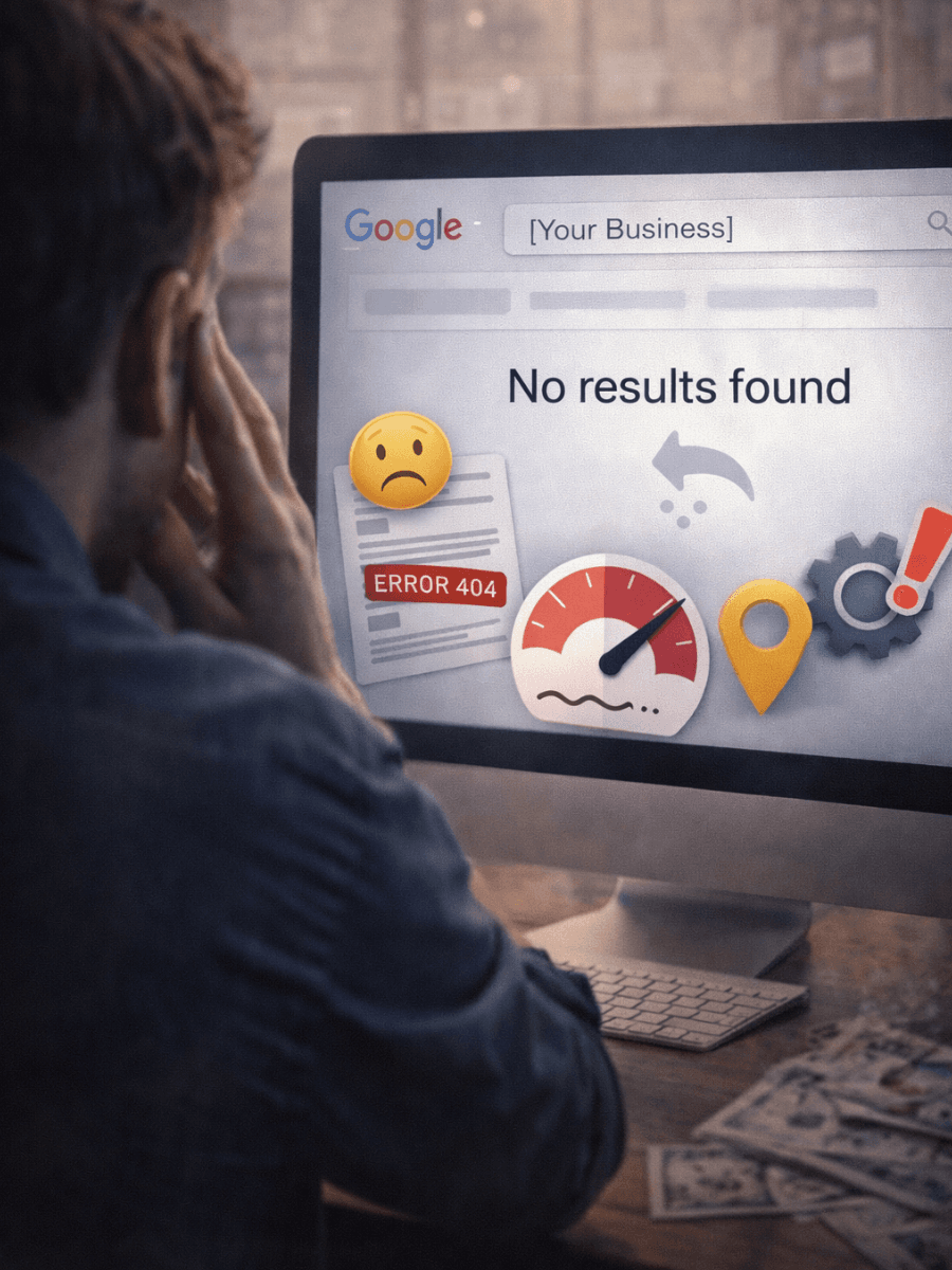 The Real Reason Your Website Doesn't Show Up on Google