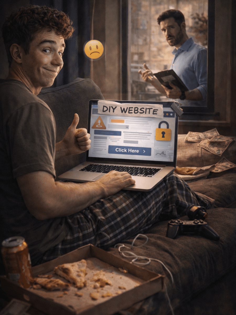 When DIY Website Costs More Than Hiring a Pro